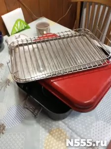 Коптилка горячего копчения . Коптил  дома . фото 1